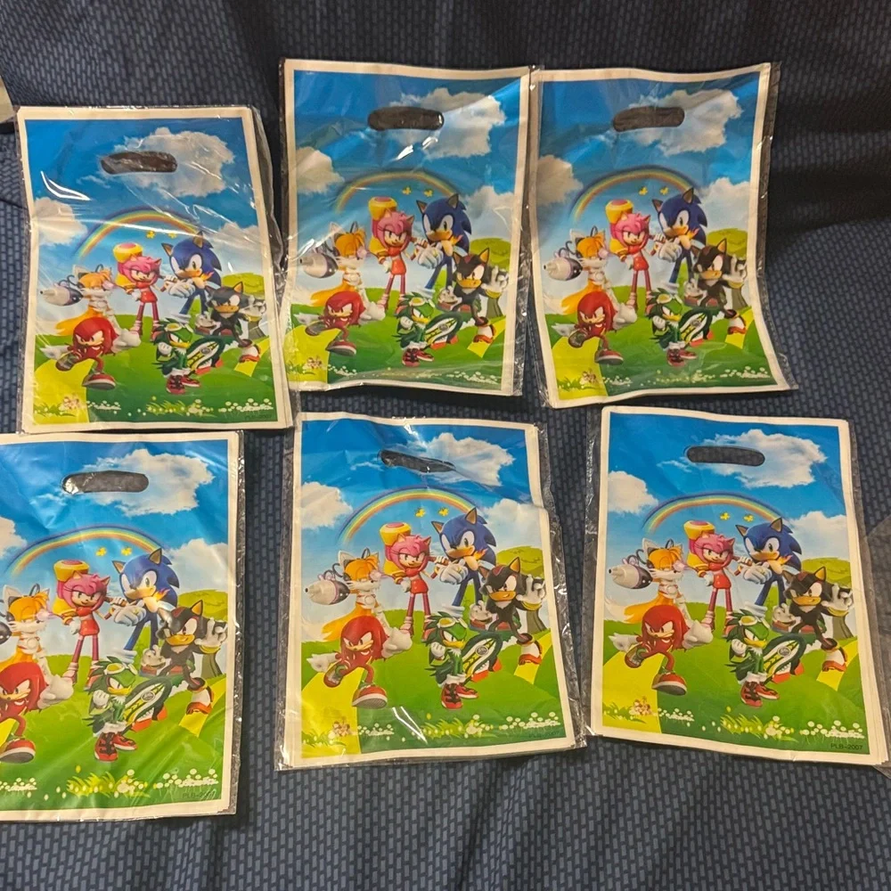 *** 2/$15*** 60 Sonic the Hedgehog Party Favor Bags